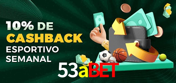 10% de bônus de cashback na 53abet